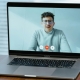 man using online digital conferencing - conversational ai by Fireline Broadband
