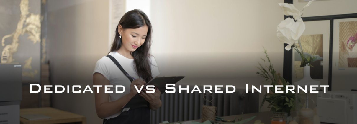 Dedicated vs shared internet by Fireline Broadband