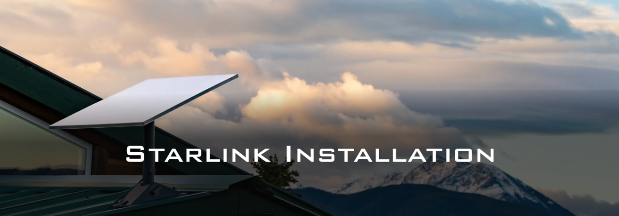 - starlink installation - Fireline Broadband